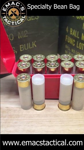 12 Gauge LTL (Less than Lethal) Bean Bag Specialty Shotgun Shells