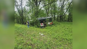 Trolley crash in Hermann, injures 36