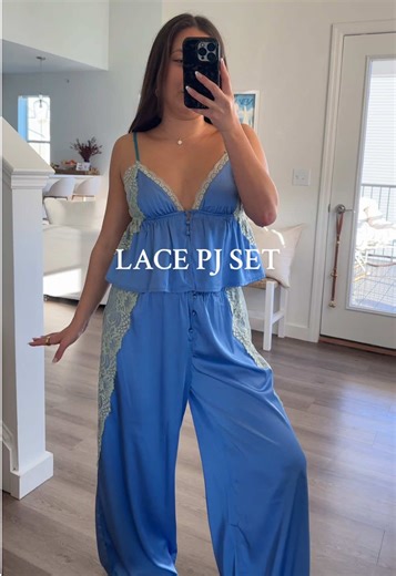 Affordable Lace Pajama Set You Will Love