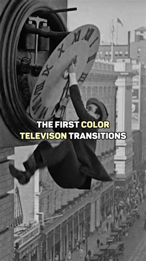 The First Color Television Transition