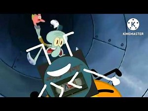 SpongeBob, Patrick, Squidward And Mr. Krabs Falling Add Round 2