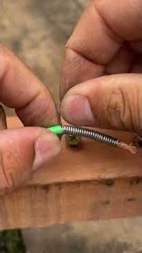 The grounding method that never comes loose.A pro-level #ElectricalPro #PerfectGround #WorkshopSkill