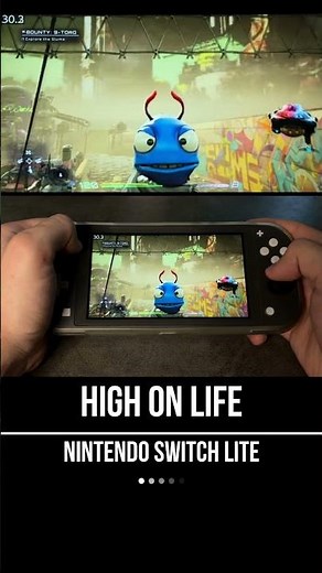 High On Life Nintendo Switch Lite Gameplay