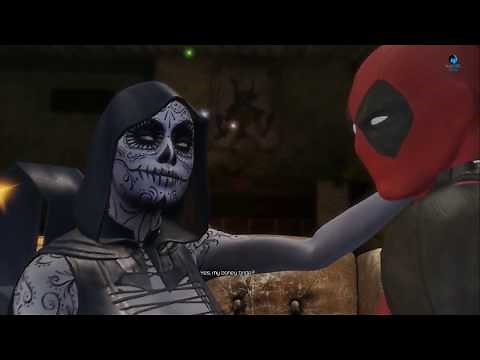 Deadpool PS4: Deadpool & Death Love Scenes