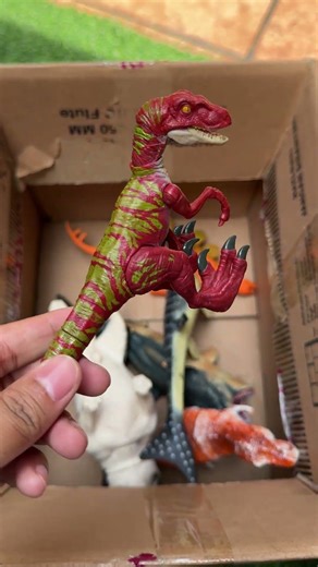 Dinosaur Jurassic World Toy In The Box ASMR Review