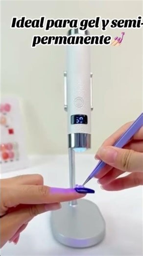 Lamparita UV con smart sensor ✨ #parati #uñas #nailart #nails