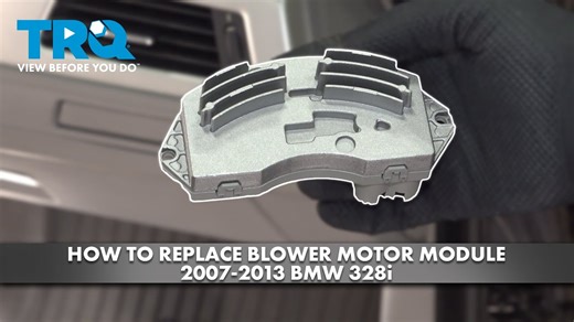 How to Replace Blower Motor Module 2007-2013 BMW 328i