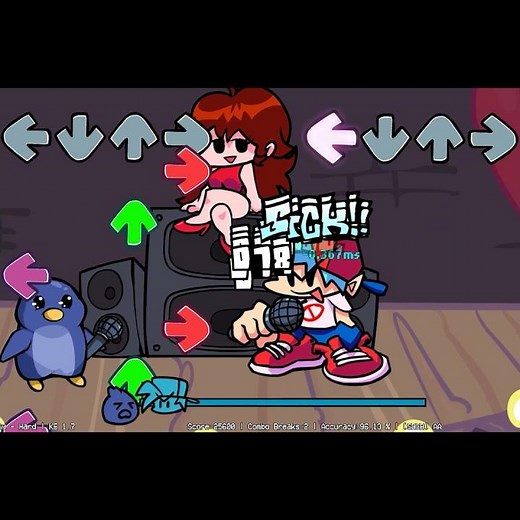 Friday Night Funkin' Vs Penguin (vs Merez Mod) (FNF HD Mod)#Shorts#vsmerez#vspenguin