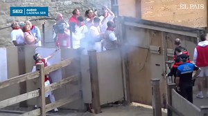 San Fermín 2025, resumen y vídeo del primer encierro de los Sanfermines de Pamplona hoy | Última hora