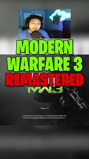 MW3 remastered is finally coming! Are you excited? 😁 #callofduty #modernwarfare #cod #codmw