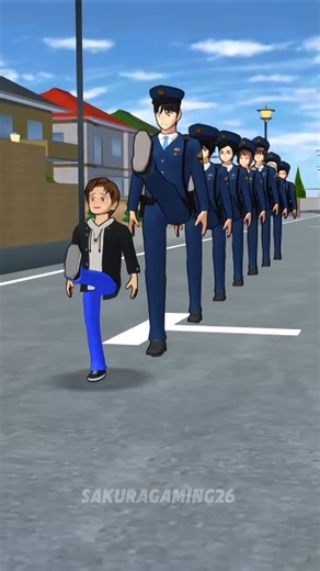 yuta join police 👌 #sakuraschoolsimulator #sakura #sakuraschool #sss #ytshorts #shorts #shortsfeed