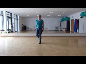 Line-Dance Kurs Anfänger: So Easy, 2. Teil, Tanz zur Schritterklärung.