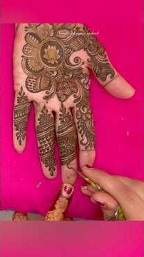 Mandhi digene | mehandi ko design | mendini design | mehndi design | mahadir dijain |arabic mehndi