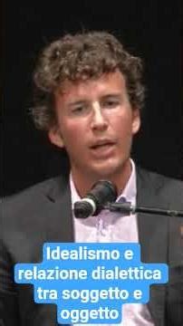 DIEGO FUSARO: Idealism and the dialectical relationship between subject and object