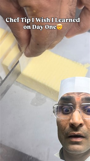 This is butter chiplet — a professional chef butter storage technique used in restaurant kitchens. It keeps butter fresh, prevents oxidation, avoids fridge smell, and gives perfect portion control. If you’re learning culinary basics, kitchen fundamentals, or professional chef tips, this is a Day One lesson you should never skip. Small habits = big difference in a chef’s career. Save this. This is how chefs think . . . (butter chiplet, butter storage technique, chef butter tips, professional kitc