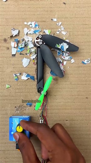 BLDC Motor Fan Speed Test 🔥 High RPM Fan Experiment Ultra Fast BLDC Motor #bldcmotor #fanexperiment