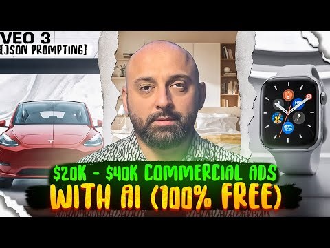 Create Commercial Product Ads with Google VEO 3 & JSON Prompting | 100% FREE