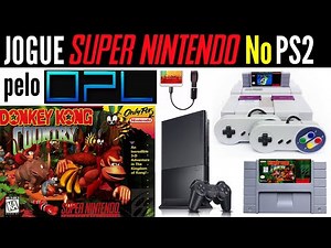 como Jogar SNES No PS2 pelo OPL / Tutorial PS2.