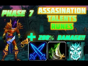 SOD PHASE 7 BEST ROGUE PVP ASSASINATION GEAR & SPEC.