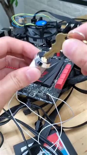 Usa una clave para encender tu PC fácilmente