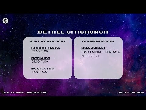 BCC Online Sunday Service | 25/01/2026
