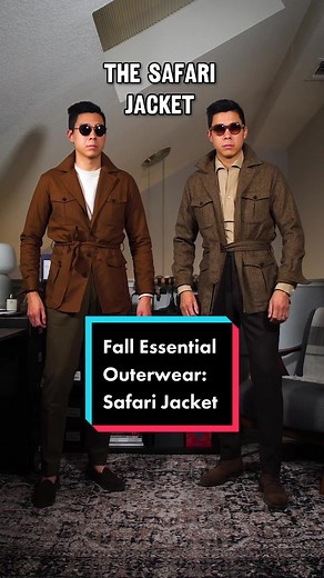 Essential Safari Jacket for Fall Fashion