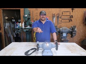 BALDOR Buffer / Grinder Restoration - Part 3 - Finally back together and working!