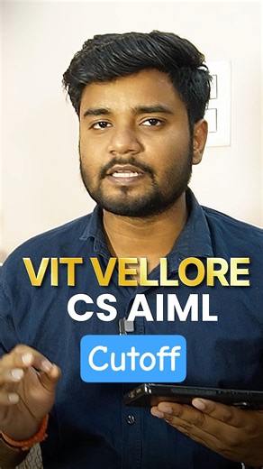 VIT Vellore CSE AIML Cutoff 2026😥 VITEEE Rank vs Category Seat #vit