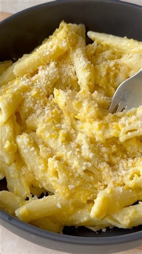 Creamy Pumpkin Pasta for One 🎃 Easy 15-Minute Fall Dinner