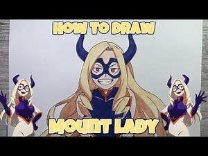 How To Draw Mount Lady | MHA #drawing #art #drawingtutorial #mha #draw #artist #mtlady