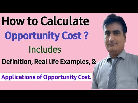 5-Opportunity Cost Definition &Examples |How to Calculate Opportunity Cost?|what is Opportunity cost