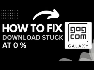 How to Fix Download Stuck at 0% in GOG Galaxy (2025 Guide)