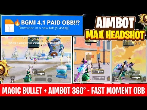 BGMI 4.1 AIMBOT OBB | BGMI ANTENNA CONFIG FILE | BGMI 4.1 NEW ANTENNA AIMBOT OBB (MAIN ID SAFE)