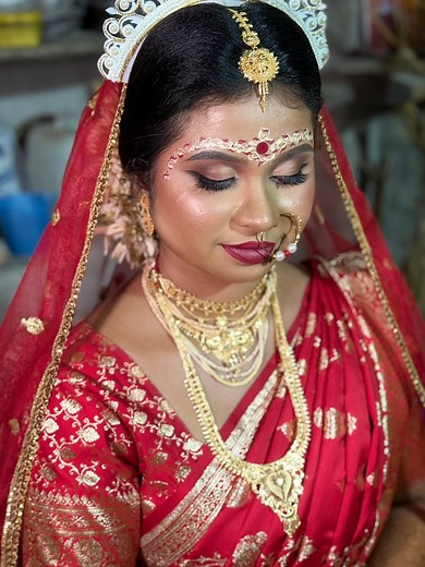 20K views · 278 reactions | Real Bride  | Pratima beauty&makeup academy | Facebook