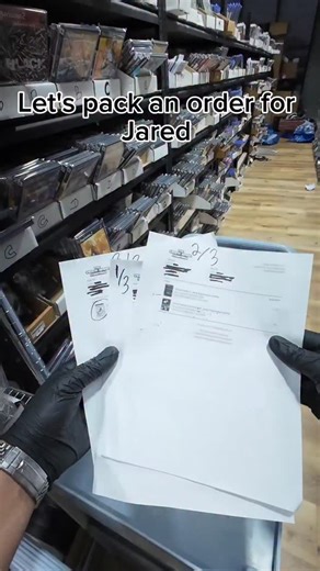 Let's pack an order for Jared #letspackanorder #asmr #retrogaming #oddlysatisfying #nostalgia | The Video Game Company