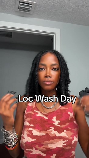 Weekly Loc Wash Day Routine for Healthy Hair | Women with Locs