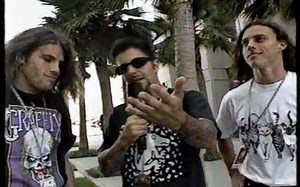 Chuck Schuldiner and Chris Barnes Headbangers Ball Interview (1993)