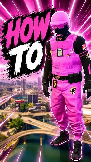 GTA 5 Pink & Black Outfit Tutorial! #gta5outfits #gtaoutfits #gta5 #gta5shorts