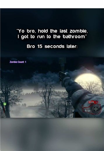There’s no worse feeling #callofduty #cod #codzombies #callofdutyzombiesmemes #callofdutyzombies