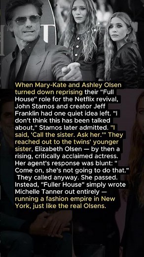 When The Olsen Twins Said No, John Stamos Had One Secret Plan B #shorts #viral
