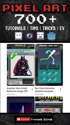 700+ Pixel Art Tutorials + PRO Tips You Need! #pixelart #aseprite #gamedev