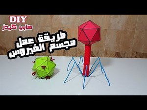 افكار رائعة لعمل مجسم الفيروسات
