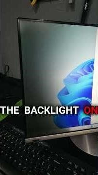 ASUS All-in-One Screen Replacement – Dark Spot Fixed