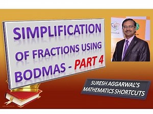Trick 205 - Simplifying Fractions Using BODMAS - Part 4