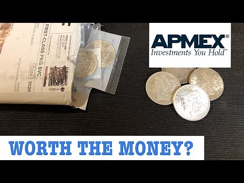 Buying BU Morgan Silver dollars from Apmex