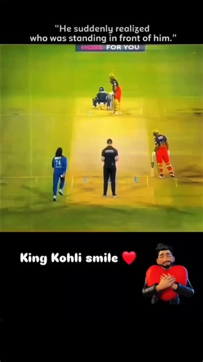 Devraaj___BR24 on Instagram: "🤩hii ...King Kohli killer samile😍 . . . . . . . . . #kingkohli #viral #viralreels #viratkohli #rcb"