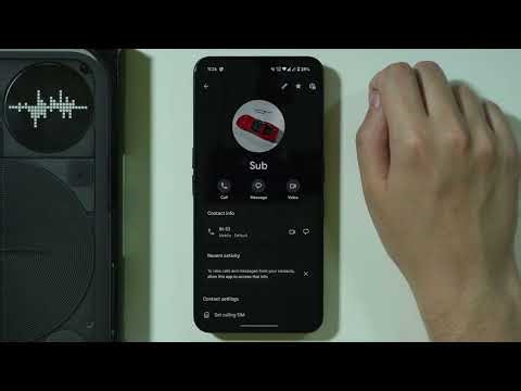 Nothing Phone 3: How to Share Contacts (Send Contact Details)