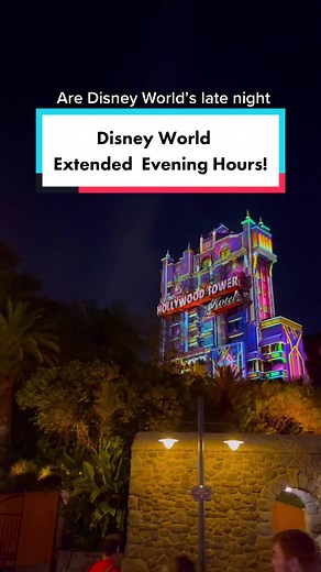 My one-night experience with extended evening hours at Disney World! Also shout out to the cast member who said hi to me at tower of terror you were so lovely #wdw #distok #traveltips #disneylife #hollywoodstudios #traveltiktok #swananddolphin