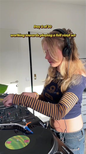 Day 1 of 30: Preparing for a Full Vinyl DJ Set