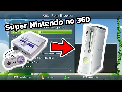 Play Super Nintendo on your Xbox 360 || Complete Installation Guide